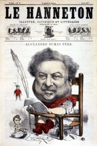 Alexandre Dumas atya – a „Le Hanneton” című filmben, 1867.06.20.