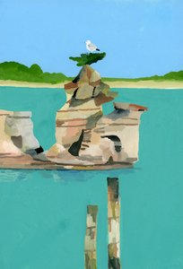 Pihenő sirály alkotó: Hiroyuki Izutsu