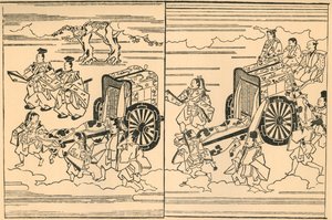 Ökrök által vontatott kocsik, 1663, 1924.