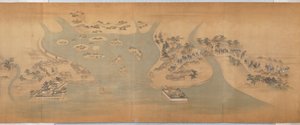 Tōkaidō képes tekercs alkotó: Hishikawa Moronobu