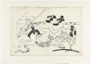 Erotikus műsor alkotó: Hishikawa Moroshige (attributed to)