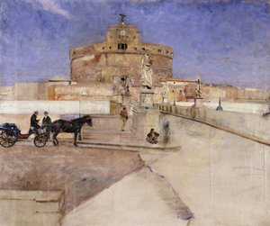 Castello Sant "Angelo, Róma, 1896