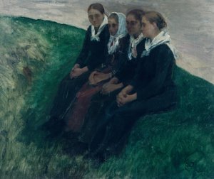 Négy barát alkotó: Hjalmer Eilif Emanuel Peterssen