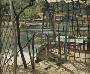Táj a franciaországi Meudonból, 1884