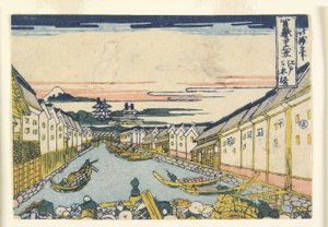 Nihonbashi B Science tagja, Edo, 1835-40 alkotó: Hokumyō