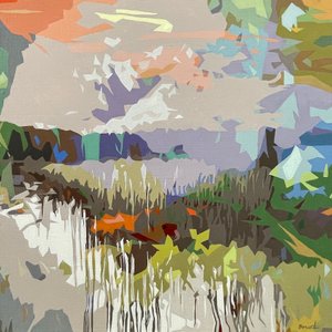 Landscape Obscura - 8, 2024 (olaj, vászon)