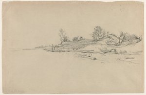 Homokdűnék, Ontario-tó, kb. 1874.