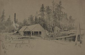 Fűrészmalom alkotó: Homer Dodge Martin