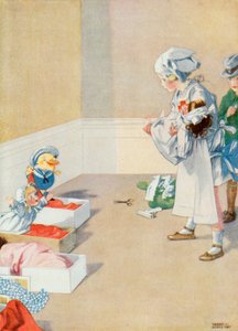 Illusztráció Josephine születésnapjára (színes litó) alkotó: Honor Charlotte Appleton