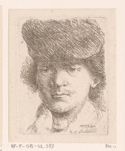 Rembrandt portréja magas kalappal alkotó: Honoré Coussin