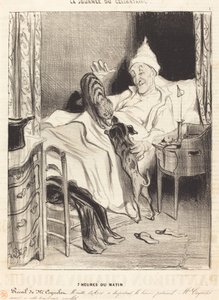 reggel 7 alkotó: Honoré Daumier