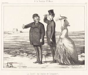 Varenne Saint-Maurban alkotó: Honoré Daumier