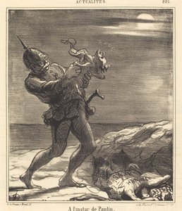 Mint Pantin alkotó: Honoré Daumier