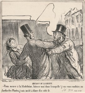 A szabadsággal való visszaélés alkotó: Honoré Daumier