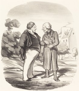 Kaliforniai részvényesek alkotó: Honoré Daumier
