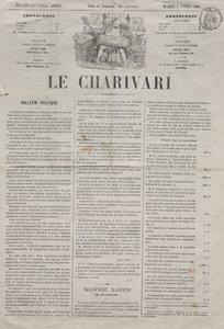 Aktualitások 64. sz.: A karcsúsodás nehézségei, 1869. alkotó: Honoré Daumier