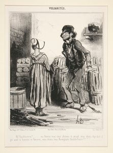 Ah! Fouchtrrrrra! alkotó: Honoré Daumier
