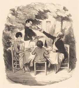 Ah! friss... de te olyan fiú vagy... alkotó: Honoré Daumier