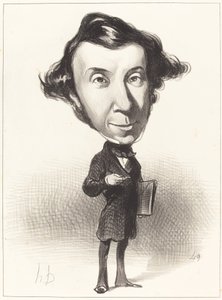 Alex. Ch. Henri de Tocqueville alkotó: Honoré Daumier