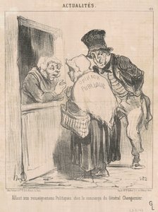 Tovább a politikai információkhoz... alkotó: Honoré Daumier