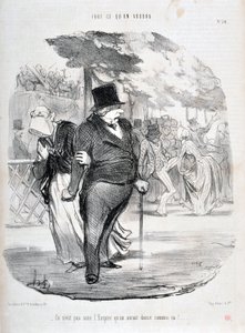 Honore Daumier (1808-1879) alkotásai. A Charivari 1849-ből származik: Serie ALL WHET WILL WILL "" Nem a Birodalom alatt táncolnánk így!..." SZÉPMŰVÉSZETI MÚZEUM - LONGCHAMP PALOTÁ, MARSEILLE alkotó: Honoré Daumier