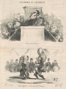 Tribün Assault alkotó: Honoré Daumier