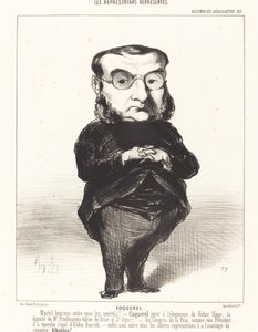 Ath. L.Charles Coquerel alkotó: Honoré Daumier