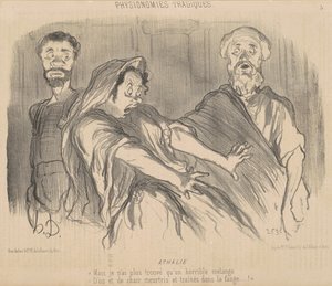 Athalia alkotó: Honoré Daumier