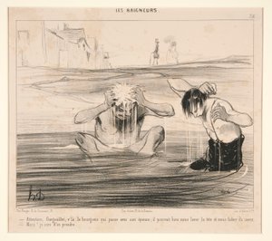 Figyelmeztetés, Gargoyle, v alkotó: Honoré Daumier