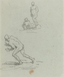 Fürdőzők alkotó: Honoré Daumier
