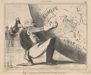Átkozott! ... rosszul tettem magam... alkotó: Honoré Daumier