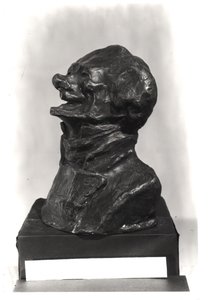 Charles Philipon (1800-62) mellszobra, 1833 körül (bronz)