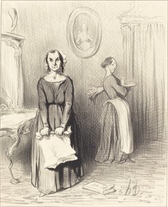 Ez a Journal szánalmasnak találja a munkámat... alkotó: Honoré Daumier