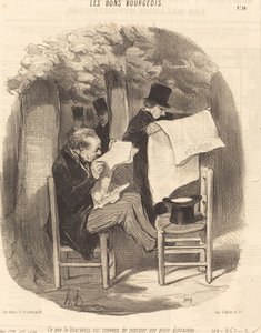 Amit a burzsoá beleegyezett, hogy... figyelemelterelésnek nevezzen alkotó: Honoré Daumier