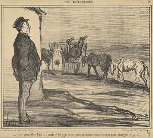 Talán jó... alkotó: Honoré Daumier