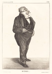 Charles Guillaume Etienne alkotó: Honoré Daumier