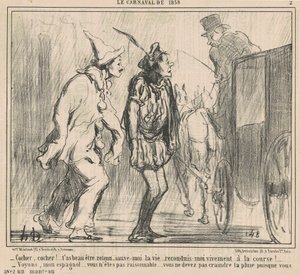 Tick, Tick! ... alkotó: Honoré Daumier