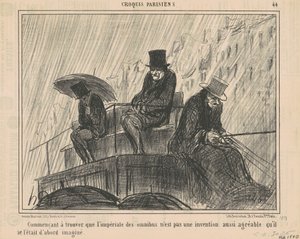 Kezd rájönni, hogy a birodalmi... alkotó: Honoré Daumier