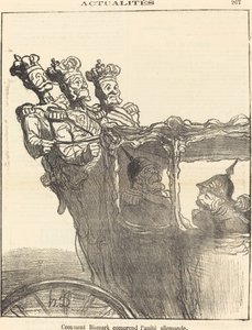 Hogyan érti Bismarck a német egységet alkotó: Honoré Daumier