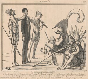 Pálcás Bizottság alkotó: Honoré Daumier