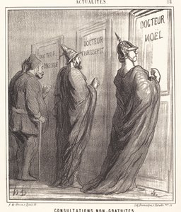 A konzultációk nem ingyenesek alkotó: Honoré Daumier