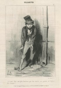 Cré nom: Boldogabbak... alkotó: Honoré Daumier