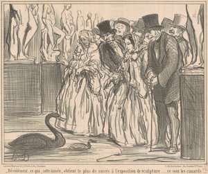 Egyértelmű, hogy mi lesz idén... alkotó: Honoré Daumier