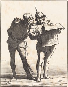 Nyilván nem tehetjük... alkotó: Honoré Daumier