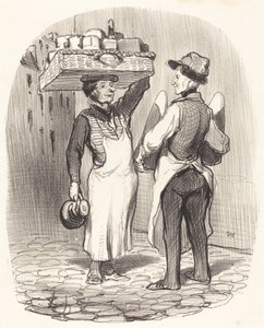 üzletvezetők alkotó: Honoré Daumier