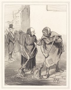 Mondd, Mame Giboulard... alkotó: Honoré Daumier