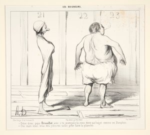 Mondd, Drouillet papa, c alkotó: Honoré Daumier