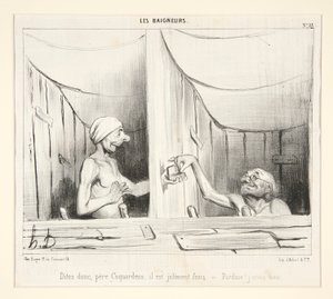 Mondja, Coquardeau atya, elég friss alkotó: Honoré Daumier