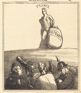 Már felvették! alkotó: Honoré Daumier