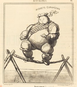 Gyengéden! alkotó: Honoré Daumier